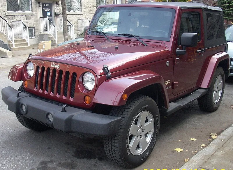 Photo de la JEEP WRANGLER III