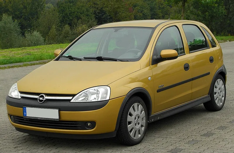 Photo de la OPEL CORSA III / COMBO II / TIGRA II