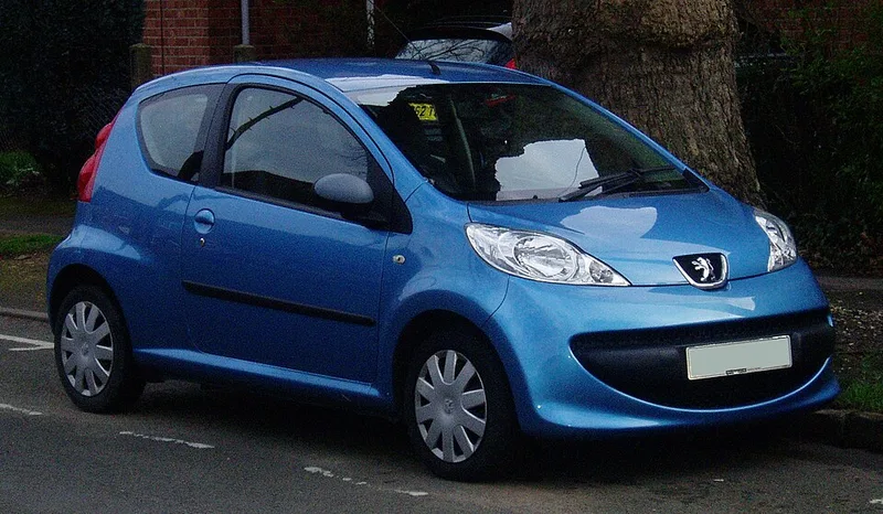 Photo de la PEUGEOT 107